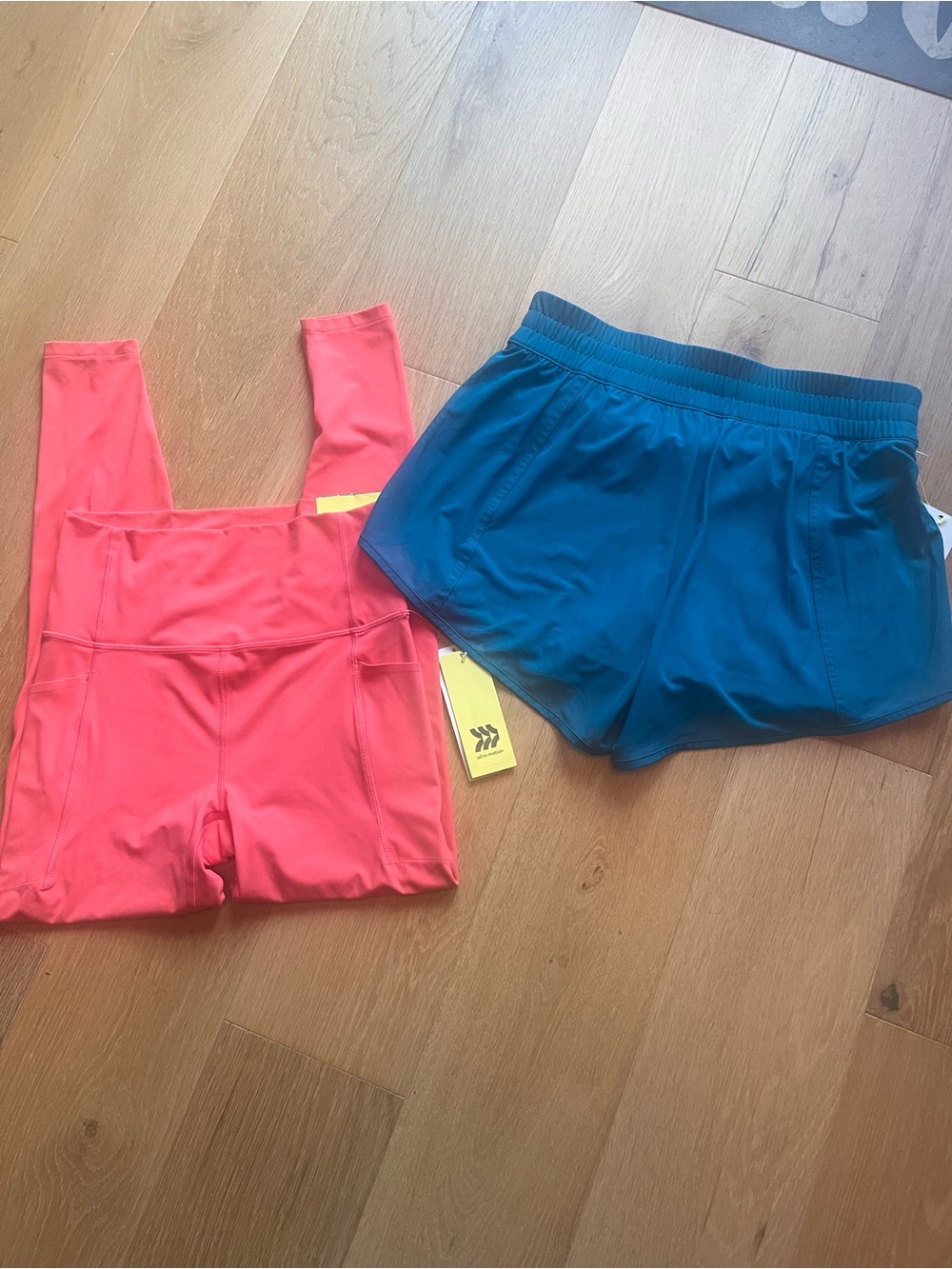All in Motion Legging & Shorts Set